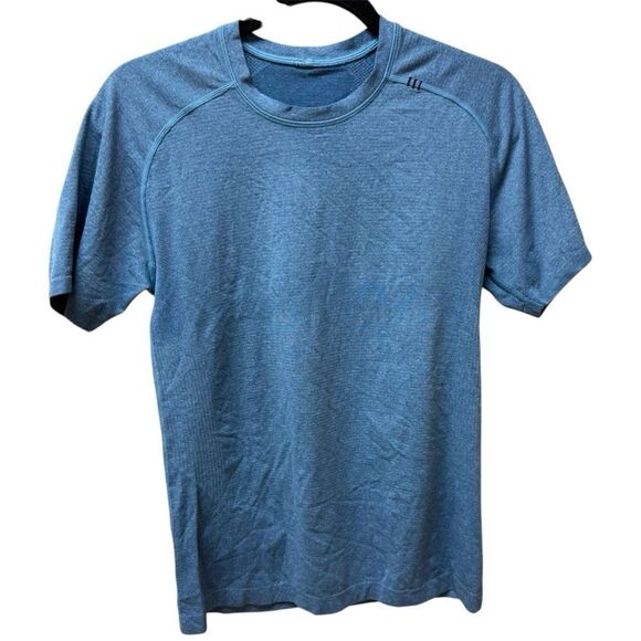 lululemon athletica Other - Lululemon Metal Vent Tech Short Sleeve Tee Blue Mens Athletic Training. Sz S